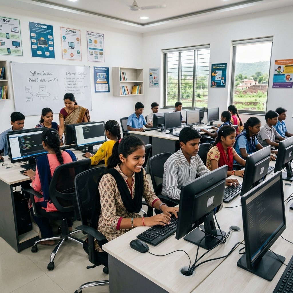 Future of Computer Education in Rural India
